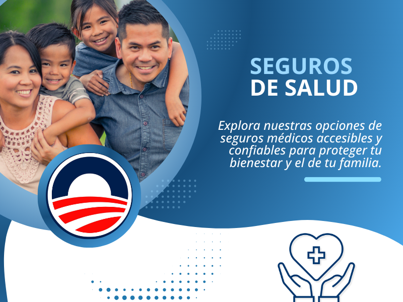 Familia sonriendo representando opciones de seguros de salud. Seguros de Salud ofrece planes accesibles y confiables.